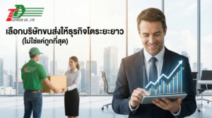 เลือกบริษัทขนส่งให้ธุรกิจโตระยะยาว