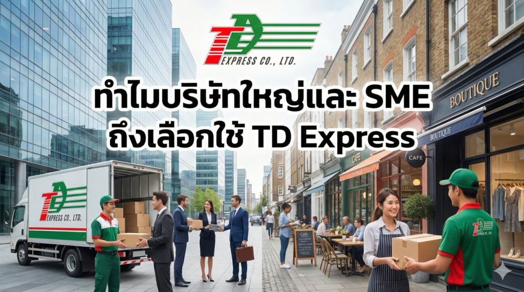 ทำไมบริษัทใหญ่และ SME ถึงเลือกใช้ TD Express