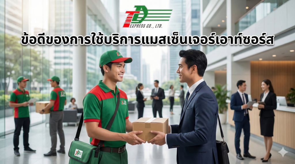 ข้อดีของการใช้บริการแมสเซ็นเจอร์เอาท์ซอร์ส