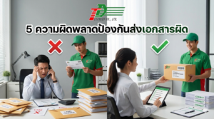 5 ความผิดพลาดป้องกันส่งเอกสารผิด