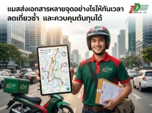 แมสส่งเอกสารหลายจุดอย่างไรให้ทันเวลา ลดเที่ยวซ้ำ และควบคุมต้นทุนได้