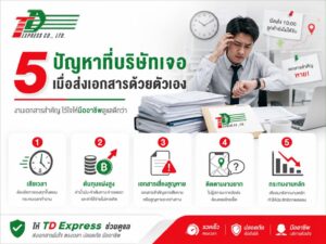 5ปัญหาที่บริษัทเจอ เมื่อส่งเอกสารด้วยตัวเอง